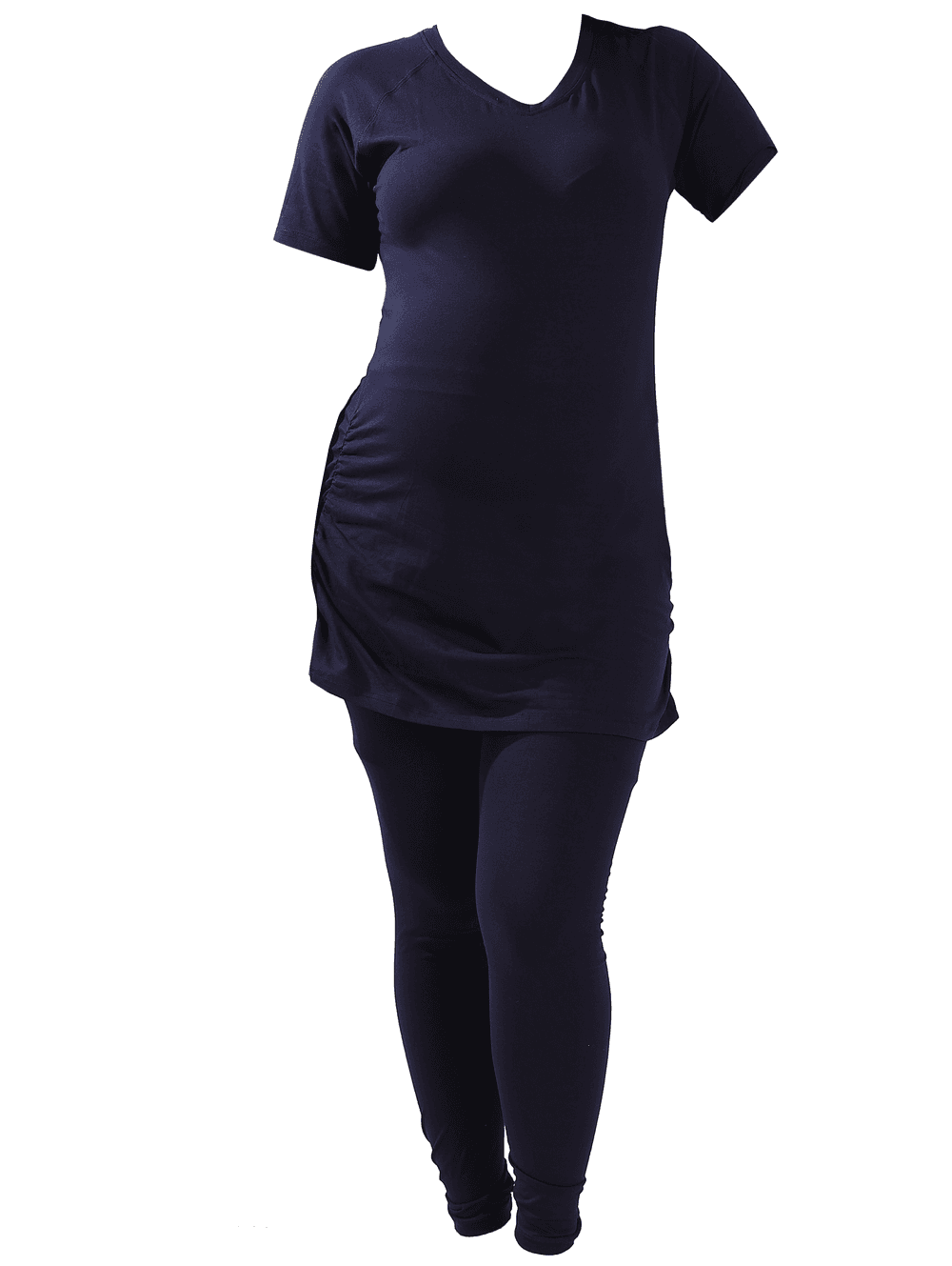 Tummy – Maternity T-Shirt – Blue_L
