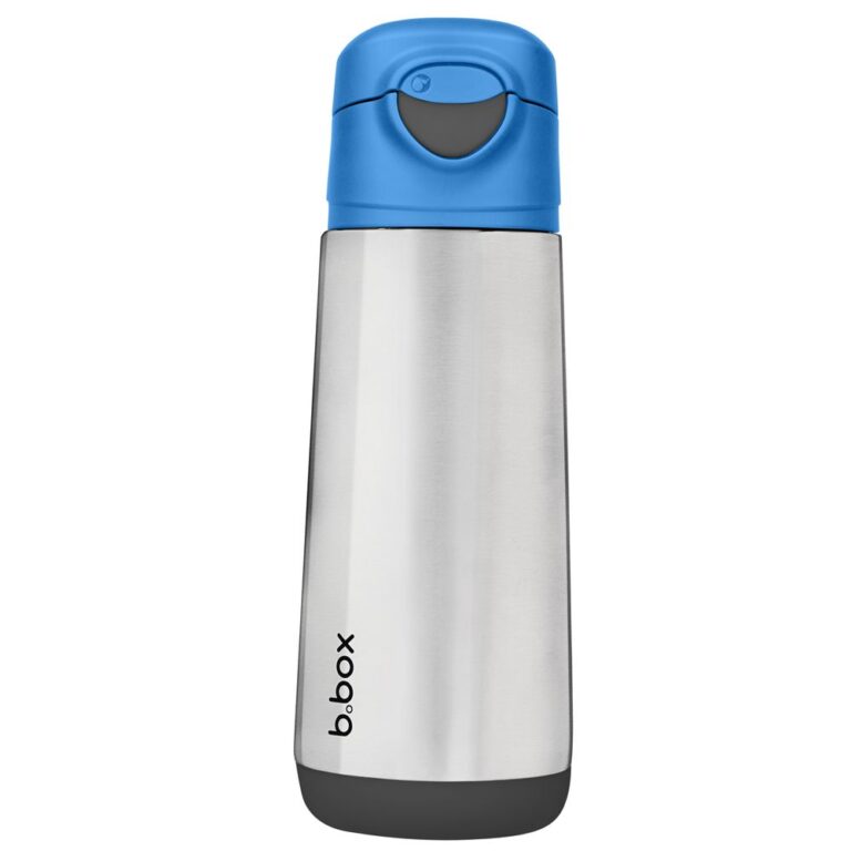 B. Box Insulated Spout Bottle - Blue Slate- 500mL