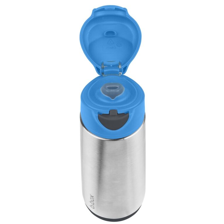 B. Box Insulated Spout Bottle - Blue Slate- 500mL