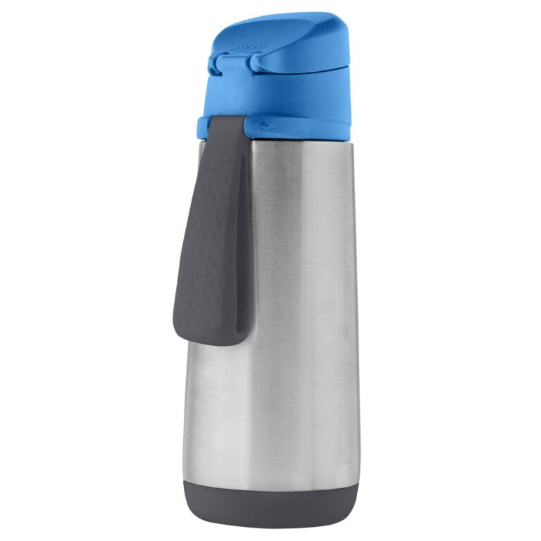 B. Box Insulated Spout Bottle - Blue Slate- 500mL
