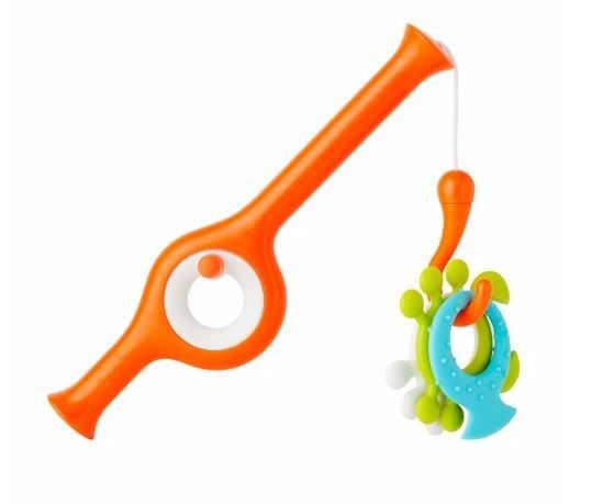 Boon Cast, Fishing Pole Bath Toy, 18+ Months