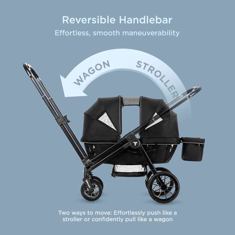 Teknum – Reversible Wagon Stroller – Graphite Black