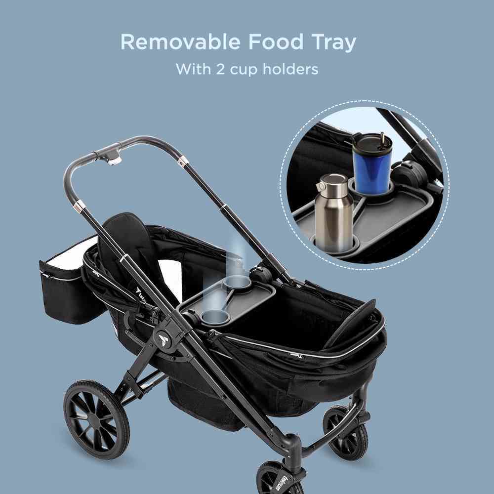 Teknum – Reversible Wagon Stroller – Graphite Black