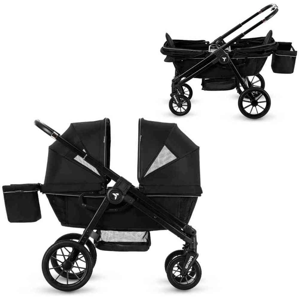 Teknum – Reversible Wagon Stroller – Graphite Black