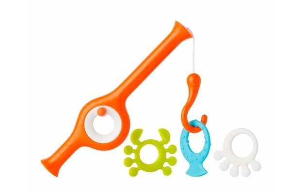 Boon Cast, Fishing Pole Bath Toy, 18+ Months