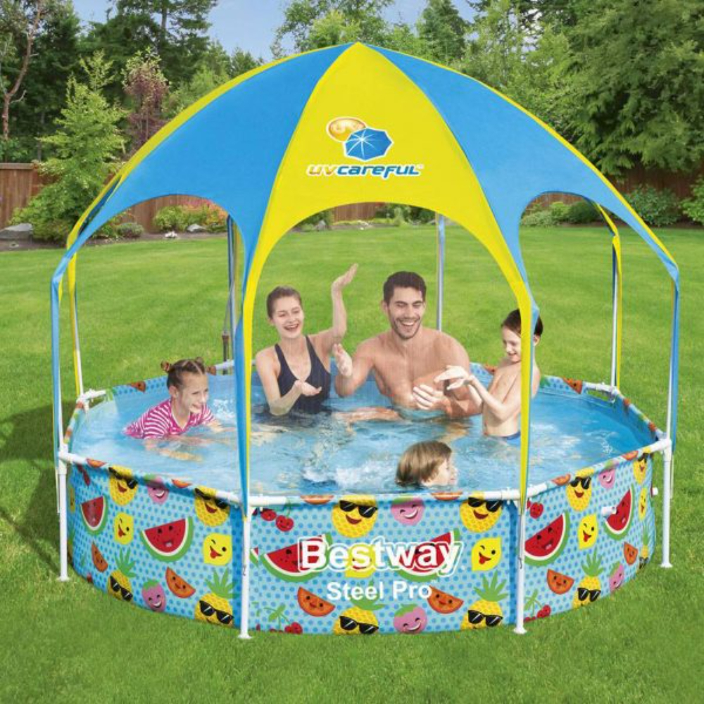Bestway - Pool Set Splash-In-Shade 2.44mx51cm - Multicolour