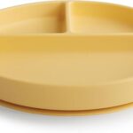 Mushie – Silicone Plate Pale Daffodil