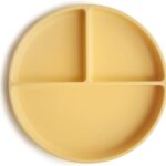 Mushie – Silicone Plate Pale Daffodil