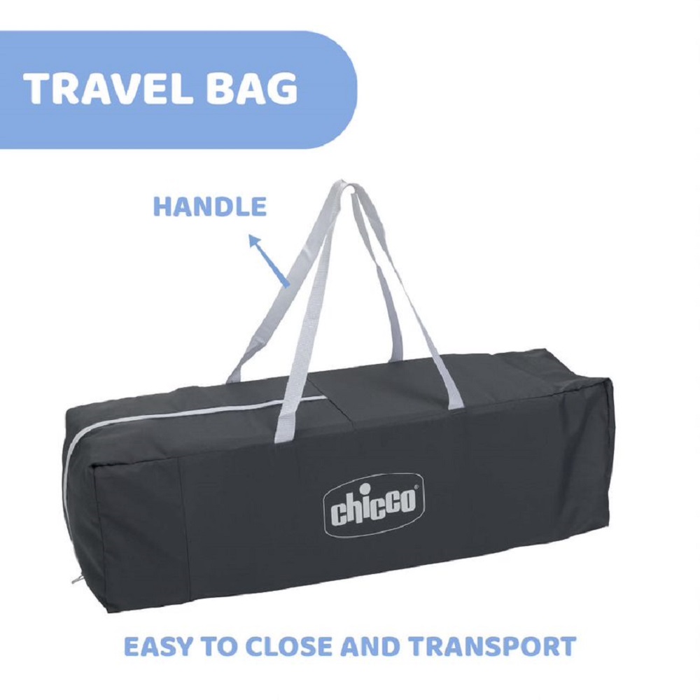 Chicco - Goodnight Travel Cot 0m-4y, Dark Grey