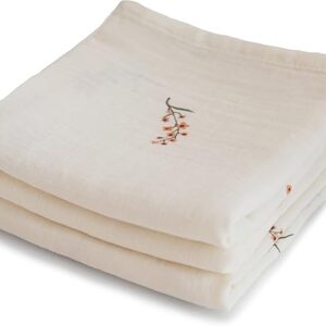 Anvi Baby – Organic Bamboo Swaddle Pack of 2 – Overcast