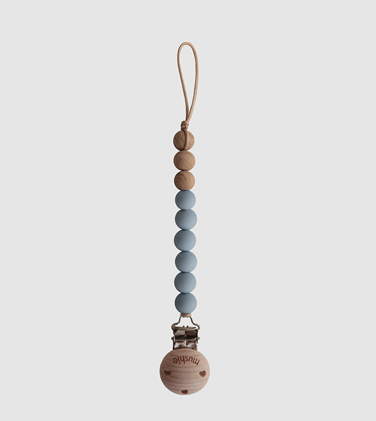 Mushie - Pacifier Clips Eva Cloud