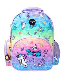Fringoo - Kids Backpack - Narwhal & Seahorse