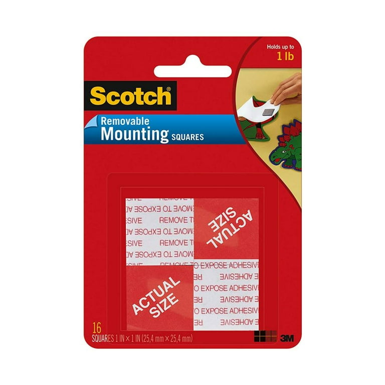 3M Scotch Precut Foam Mounting Squares Heavy Duty