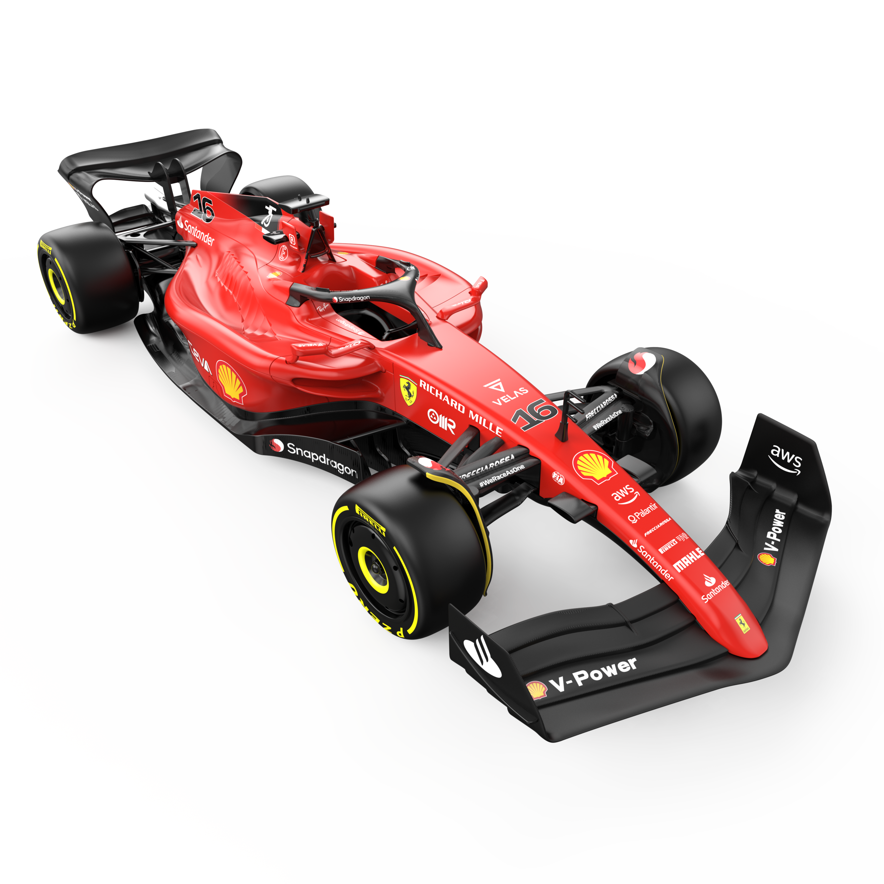 Power Joy Rc 1/12 Ferrari F1 75 Battery Operated
