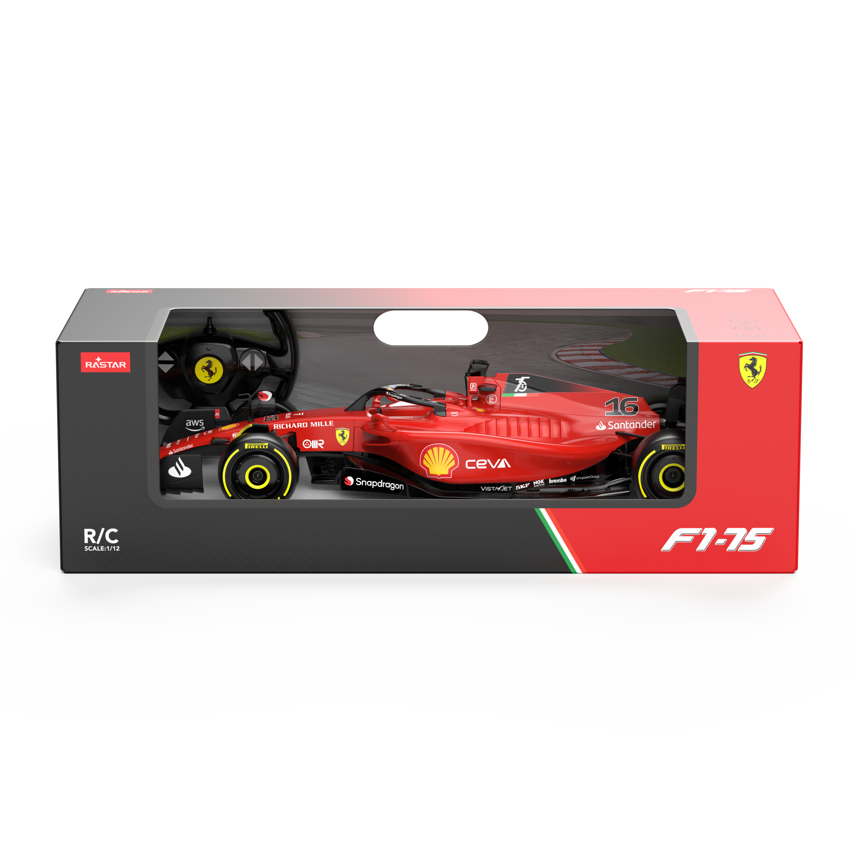 Power Joy Rc 1/12 Ferrari F1 75 Battery Operated