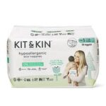 Kit & Kin – Eco Diapers Size 2 – 160 Count (4×40)