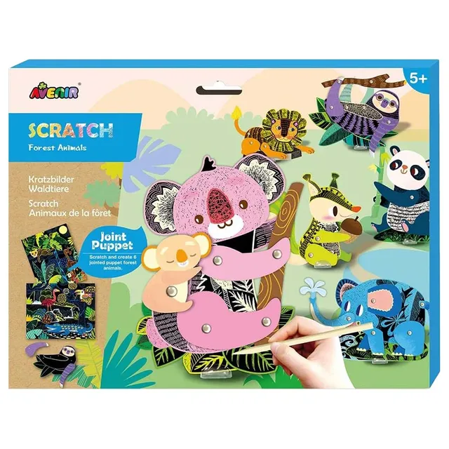 Avenir - Scratch 'n' Catch - Jungle Animals