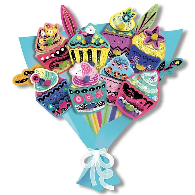 Avenir – Scratch Bouquet Kit – Cupcake