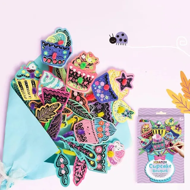 Avenir – Scratch Bouquet Kit – Cupcake