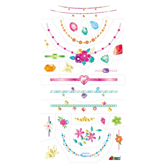 Avenir - Tattoo Sticker - Jewelry | 50pc Set of Temporary Tattoos