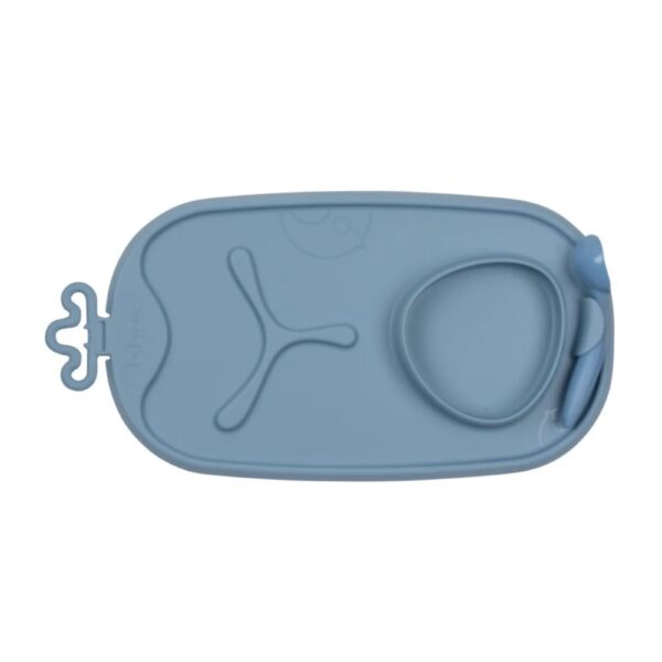 B. Box Roll + Go Mealtime Mat – Lullaby Blue