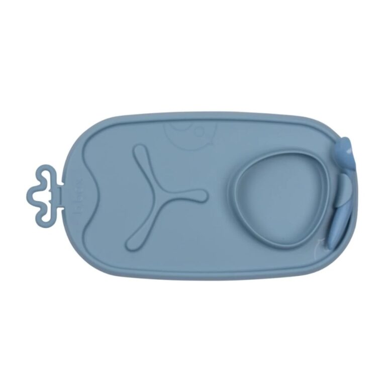B. Box Roll + Go Mealtime Mat - Lullaby Blue