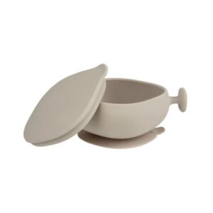 B. Box Silicone Bowl + Lid – Latte