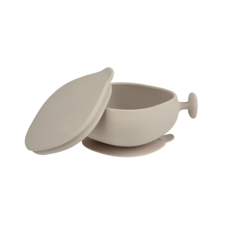 B. Box Silicone Bowl + Lid - Latte