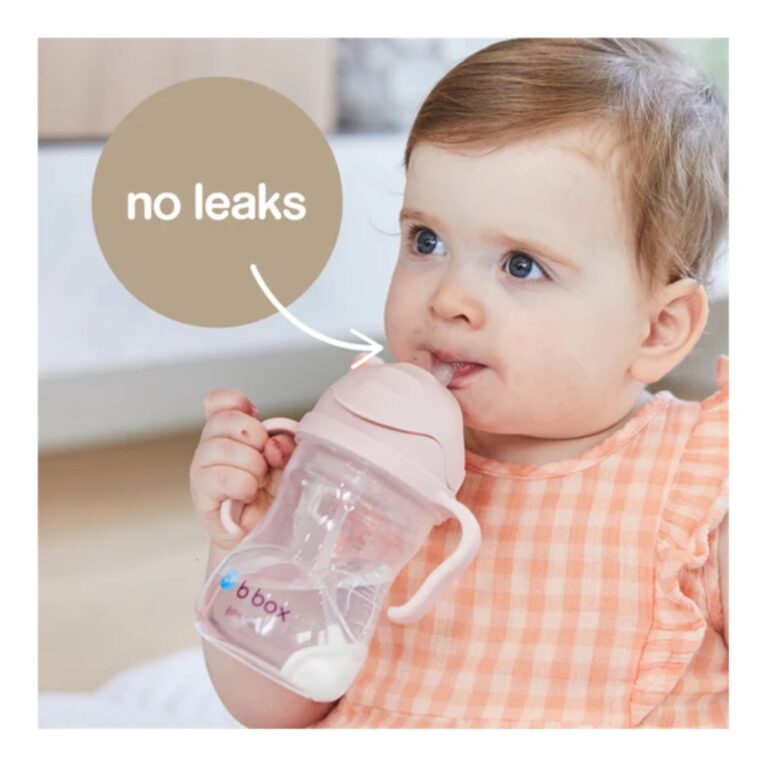 B. Box Sippy Cup - Blush