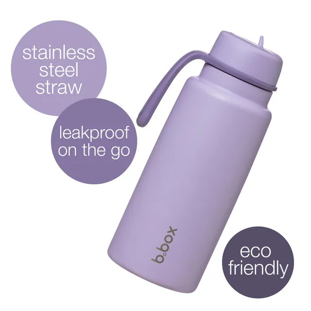 B. Box 1L Insulated Flip Top Bottle Lilac Love 