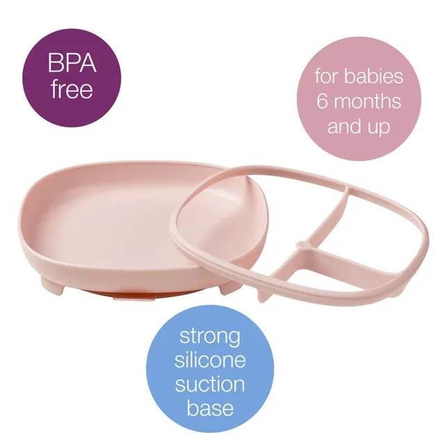 B. Box 2In 1 Suction Plate - Blush