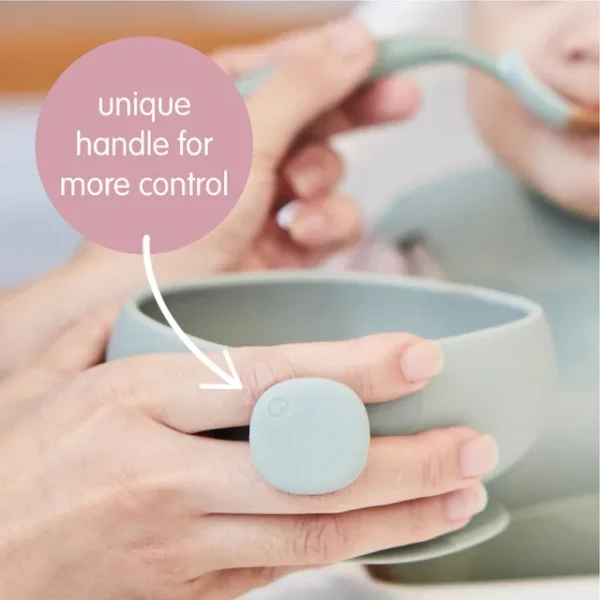 B. Box Silicone Bowl With Lid – Blush