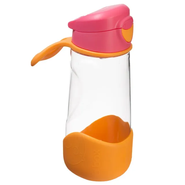 B. Box Sports Spout Bottle - 450ml - Strawberry Shake