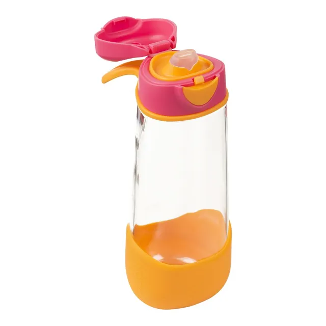 B. Box Sports Spout Bottle - 600ml -  Strawberry Shake