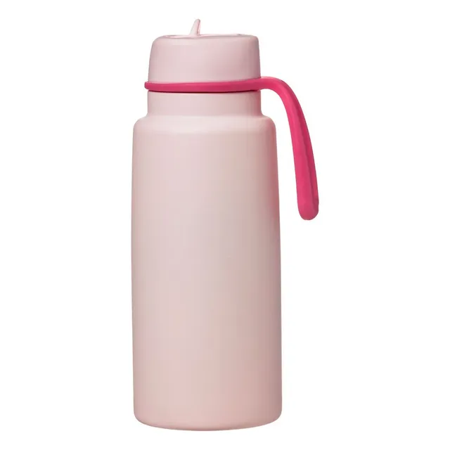 B. Box 1L Insulated Flip Top Bottle Pink Paradise
