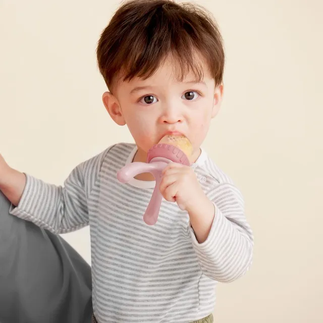 B. Box Silicone Fresh Food Feeder - Blush