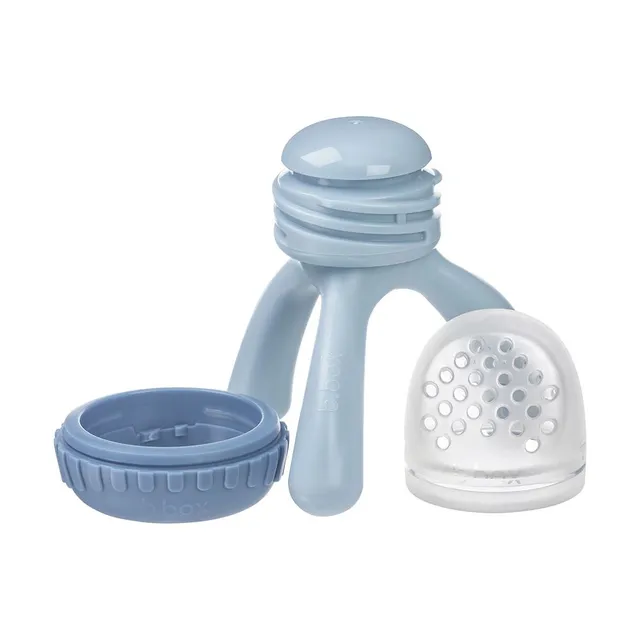 B. Box Silicone Fresh Food Feeder - Lullaby Blue