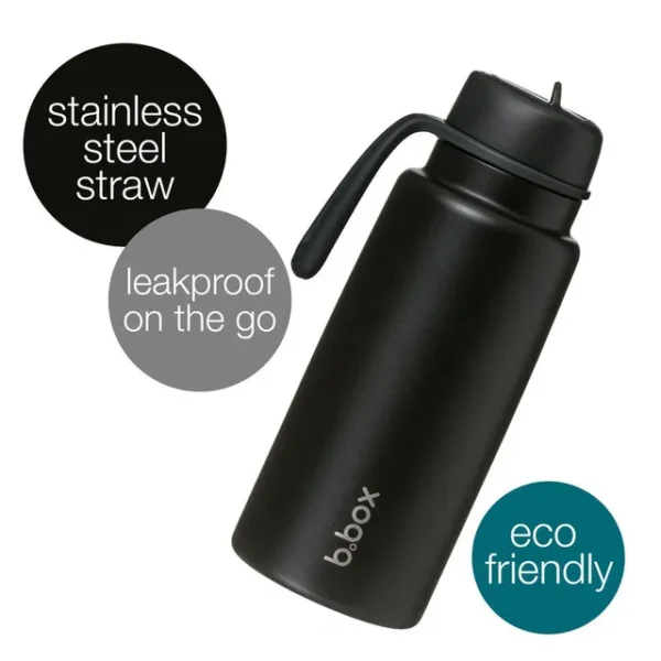 B. Box 1L Insulated Flip Top Bottle Deep Space