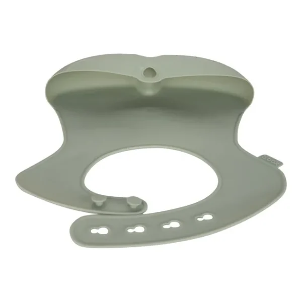 B. Box Silicone Bib – Sage