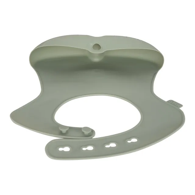 B. Box Silicone Bib - Sage