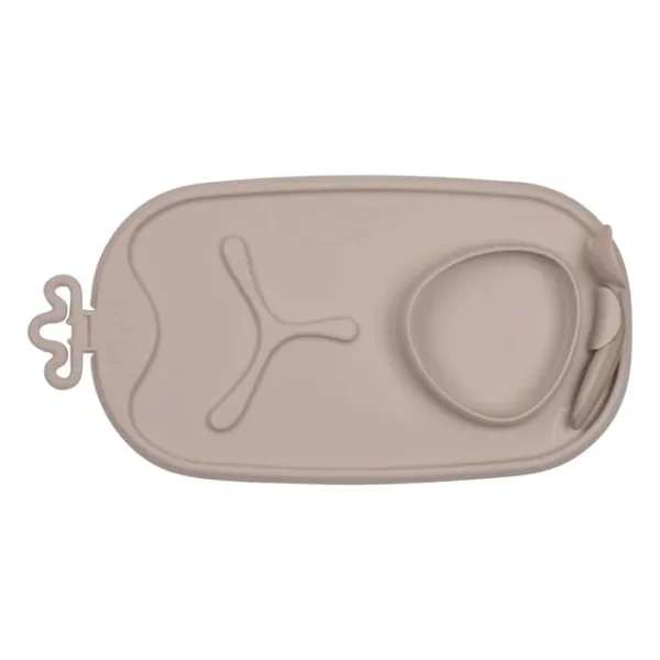 B. Box Roll + Go Mealtime Mat – Latte