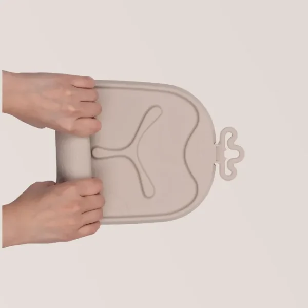 B. Box Roll + Go Mealtime Mat – Latte