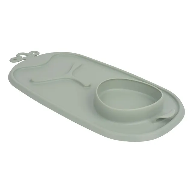 B. Box Roll + Go Mealtime Mat - Sage