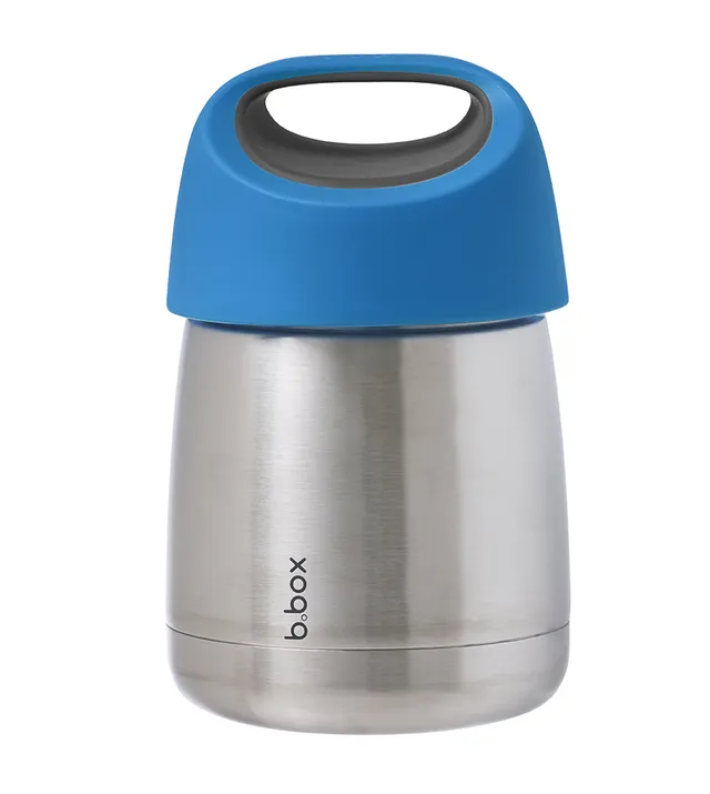 B. Box Insulated Food Jar Blue Slate