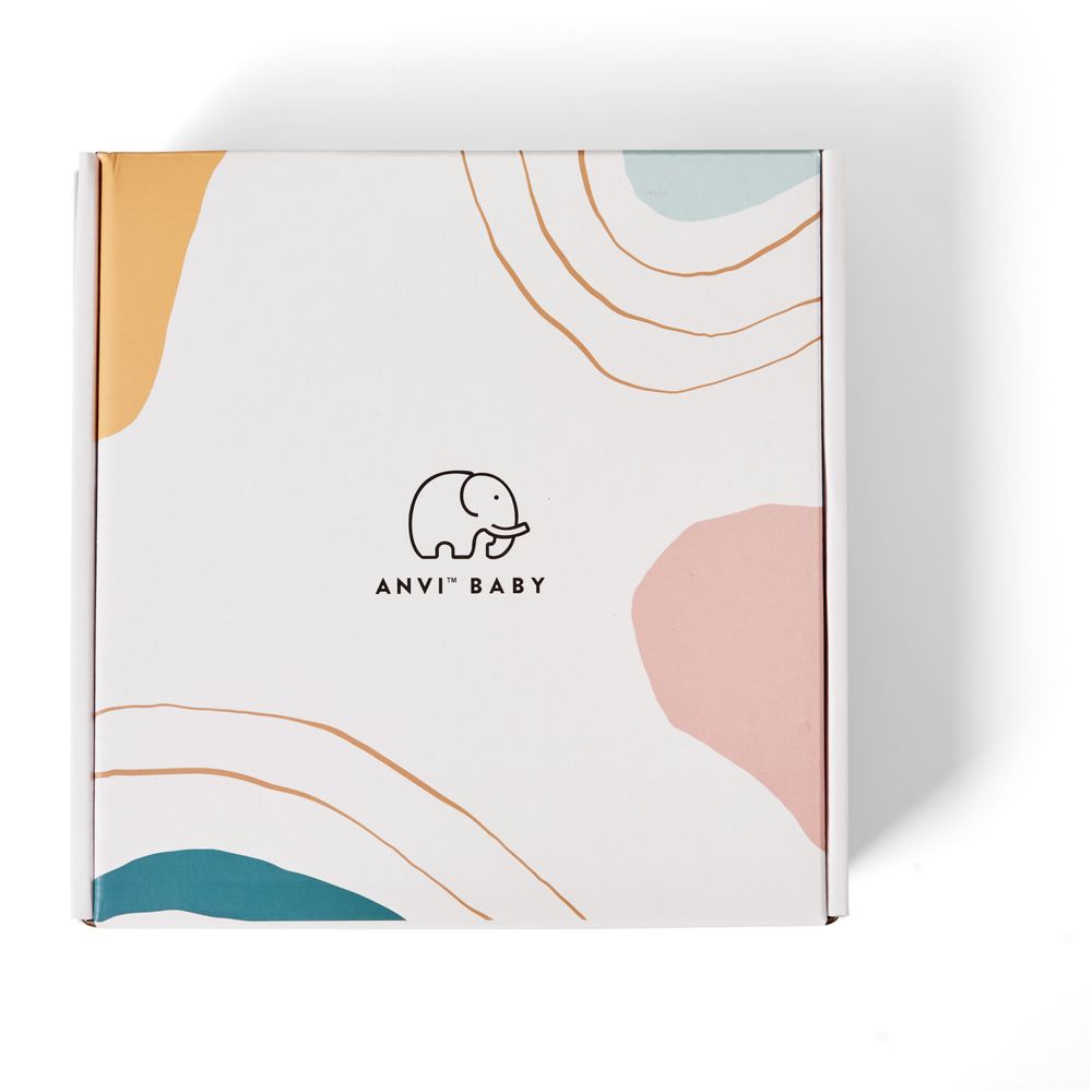 Anvi Baby – 5pc Set – Newborn Gift Set – Giraffe