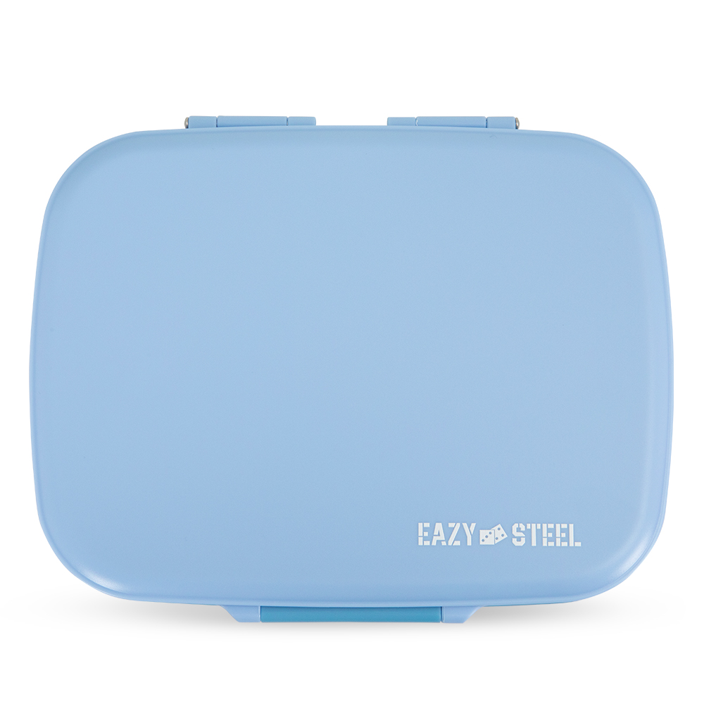 Eazy Kids - Premium Stainless Steel Lunch Box 710ml w/ Insulated Lunch Bag – Blue