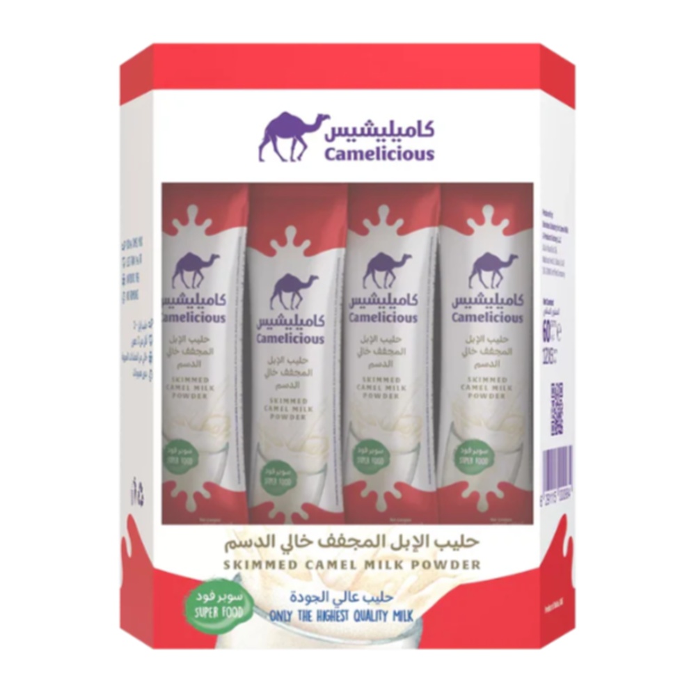 Camelicious Camel milk powder-Skimmed 12x5g