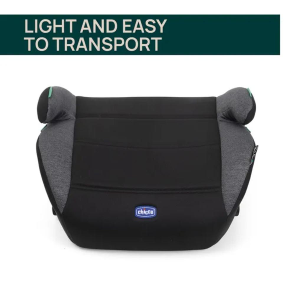Chicco - Quasar Fix Isize Booster Seat 125-150 cm, Obsidian