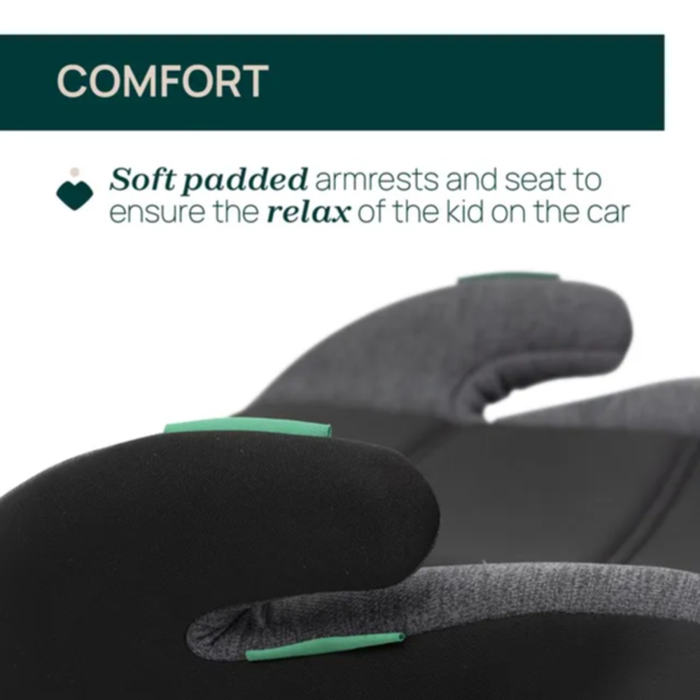 Chicco - Quasar Fix Isize Booster Seat 125-150 cm, Obsidian