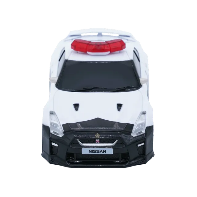 D-power – 1:32 Scale GT-R Tokyo Police RC Car – White